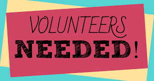 volunteers needed